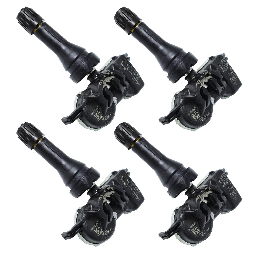 4x 68105280AF TPMS Tire Pressure Sensor 433MHz for Chrysler Jeep Vehicles