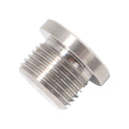2 Pack Stainless Steel O2 Oxygen Sensor Bung & Hex Plug Kit M18 x 1.5
