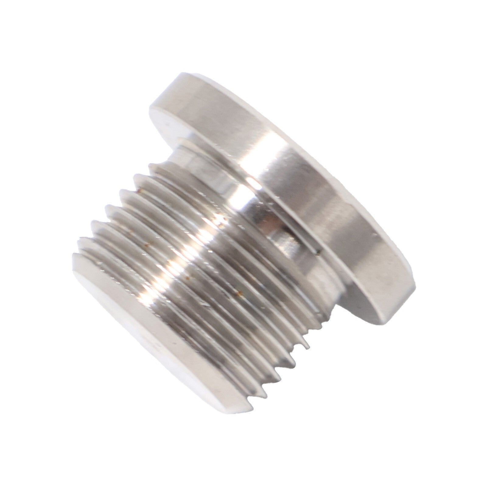 2 Pack Stainless Steel O2 Oxygen Sensor Bung & Hex Plug Kit M18 x 1.5