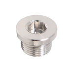 2 Pack Stainless Steel O2 Oxygen Sensor Bung & Hex Plug Kit M18 x 1.5