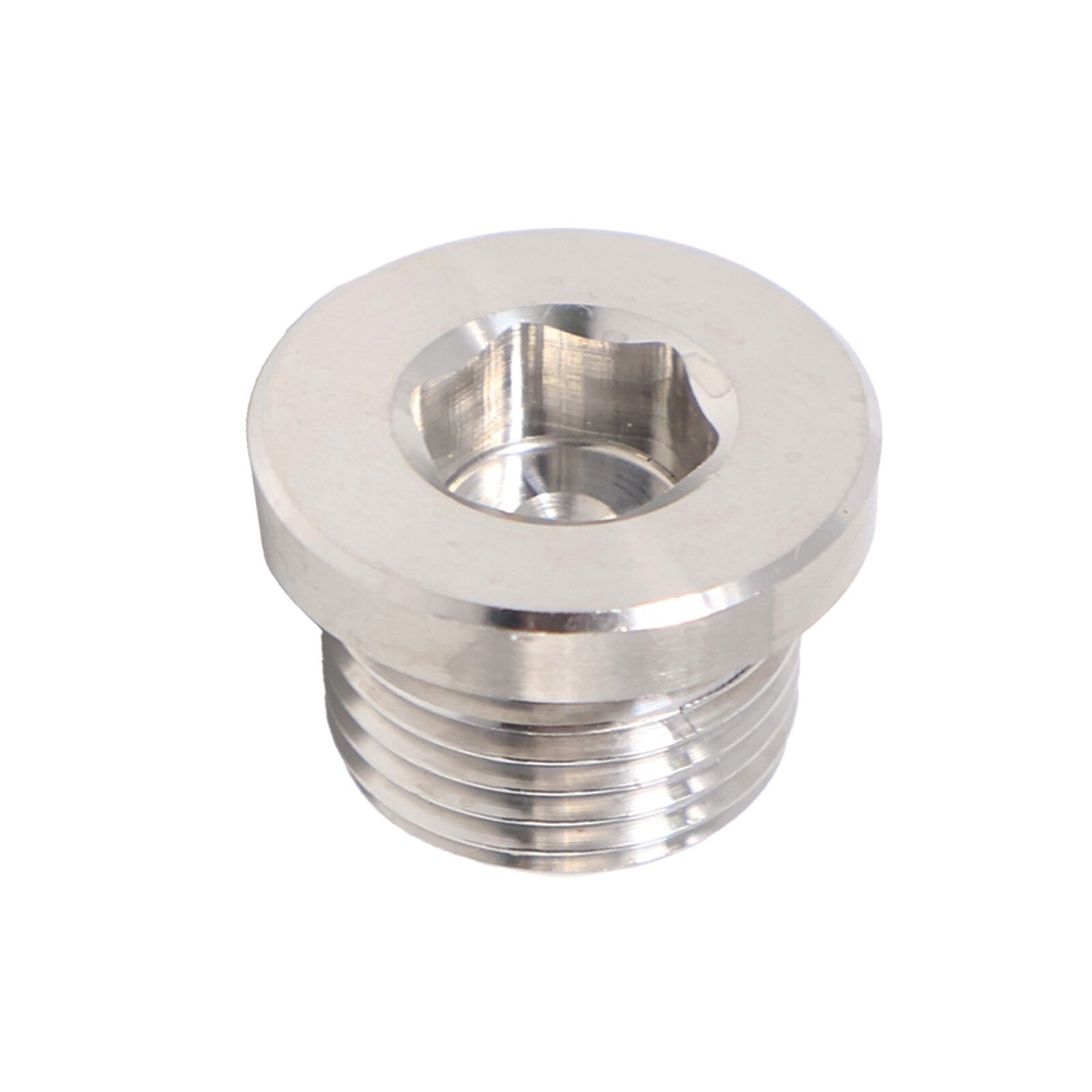 2 Pack Stainless Steel O2 Oxygen Sensor Bung & Hex Plug Kit M18 x 1.5