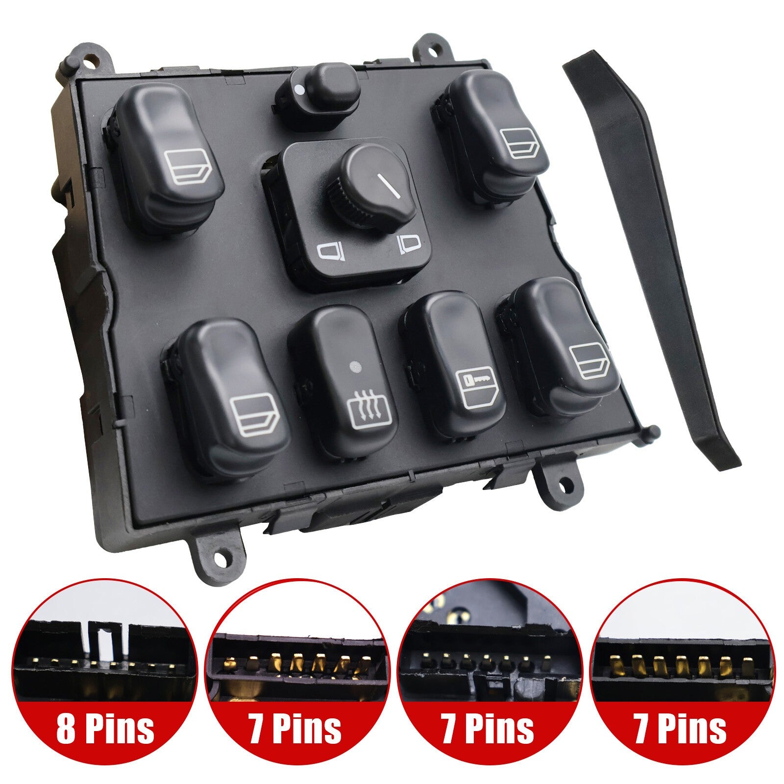 New Master Power Window Switch for Mercedes Benz W163 ML320 430 500 55