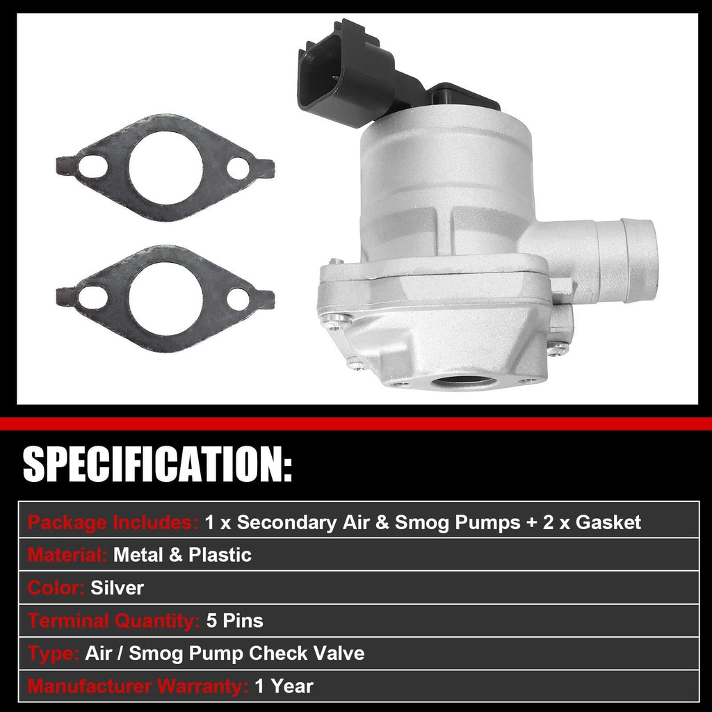 Air Injection Check Valve 2005-09 LaCrosse Grand Prix Lucerne 3.8L 12619125