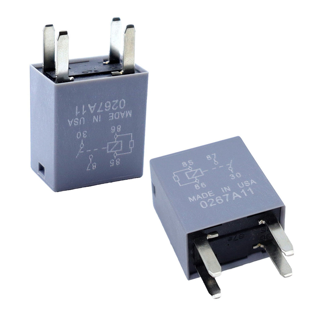 2PCS GM 4-Pin High Power Relay 13500114 12088567 Multi-Use 4 Terminal