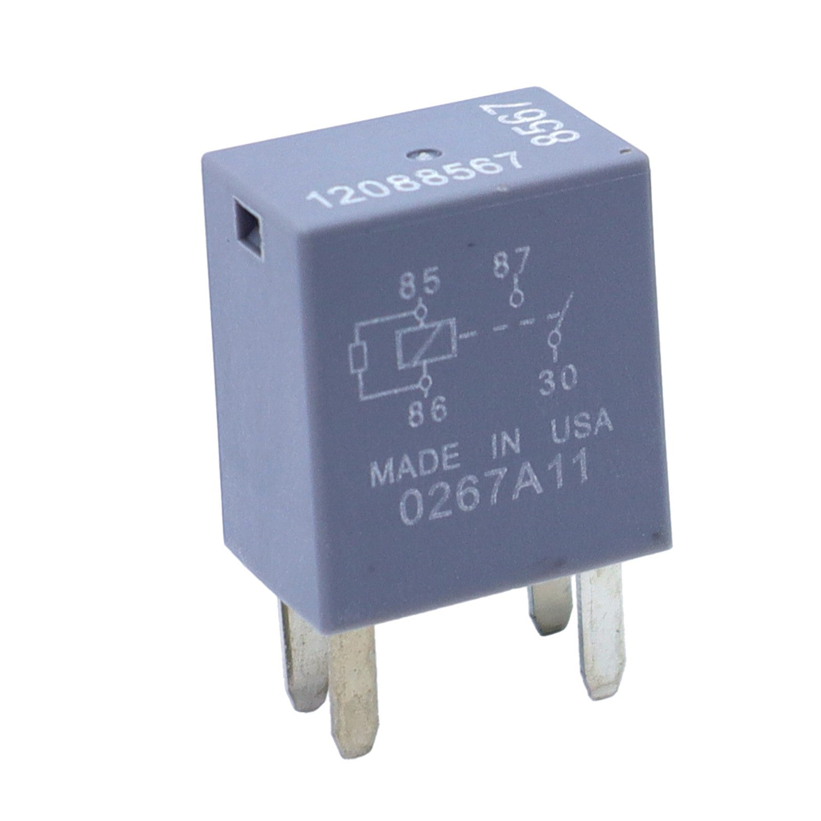 2PCS GM 4-Pin High Power Relay 13500114 12088567 Multi-Use 4 Terminal