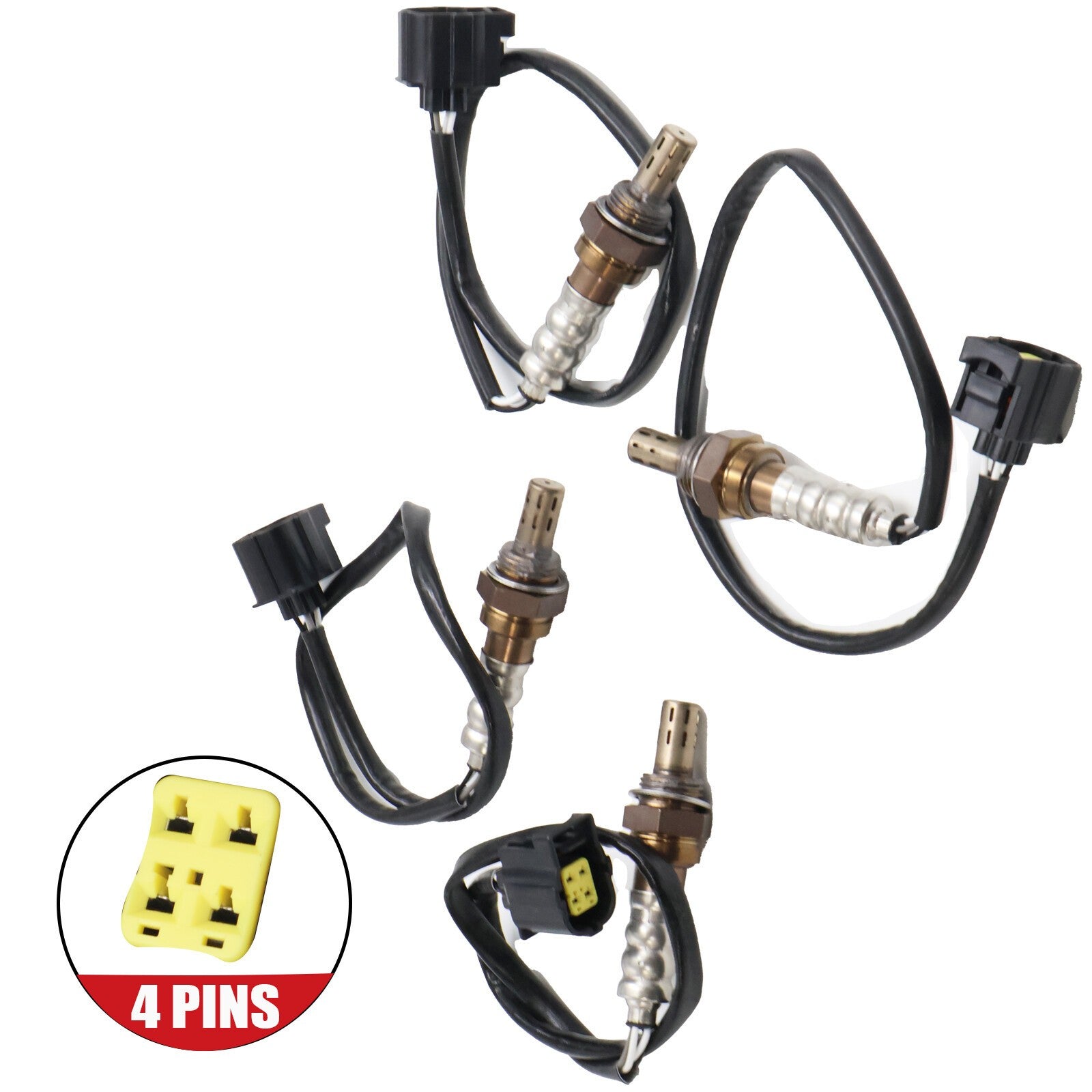 Chrysler Dodge Avenger Ram 1500 O2 Oxygen Sensor 4PCS Front & Rear 234-4029
