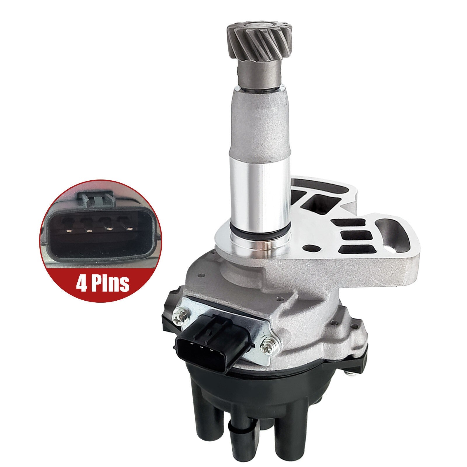 Ignition Distributor w/ Cap & Rotor for Mazda MPV B2600 2.6L L4 1990-1994