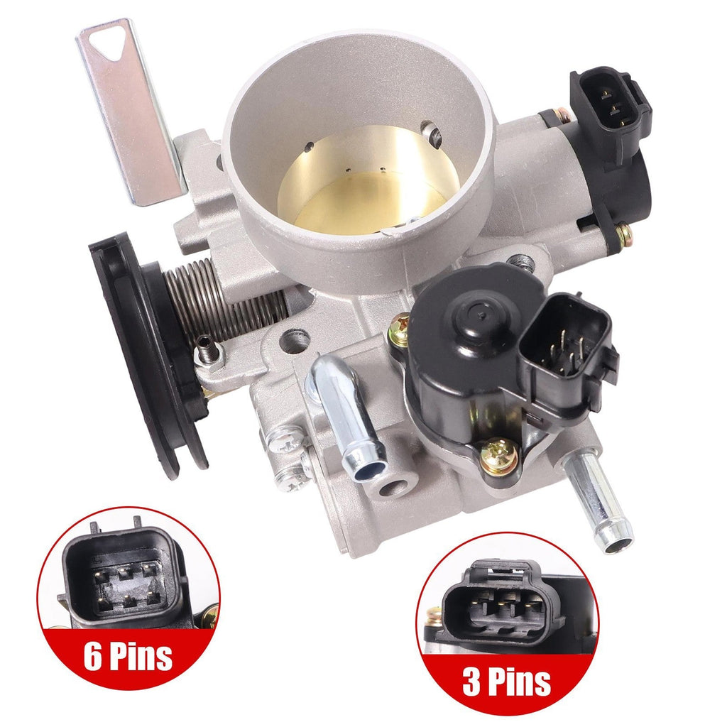 Throttle Body MR560120 for 2002-2007 Mitsubishi Lancer 2.0L SOHC ES OZ LS