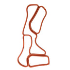 Engine Oil Cooler Gasket 2721840280 for Mercedes Benz CL500 CL550 C230 E350 New