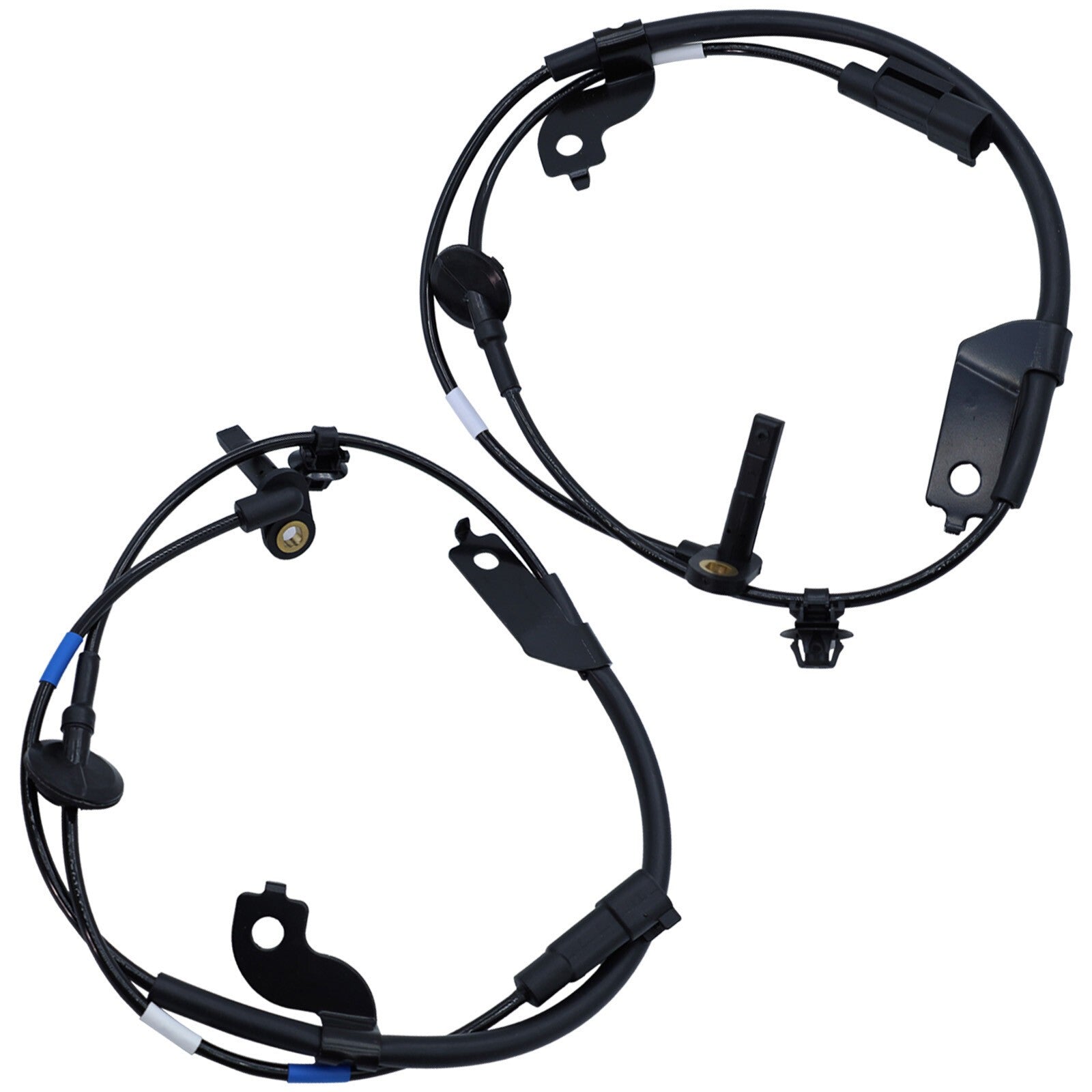 2x Front ABS Wheel Speed Sensors 4670A575 4670A576 for Mitsubishi Lancer