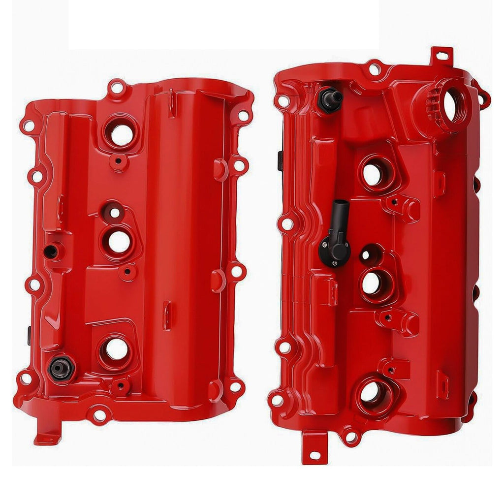2x Aluminum Valve Covers for 09-20 370Z Infiniti QX70 QX50 Q70 3.7L