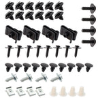 Engine Splash Shield Hardware Kit 50PCS Bolt Screw U-nut Clip Rivet Set