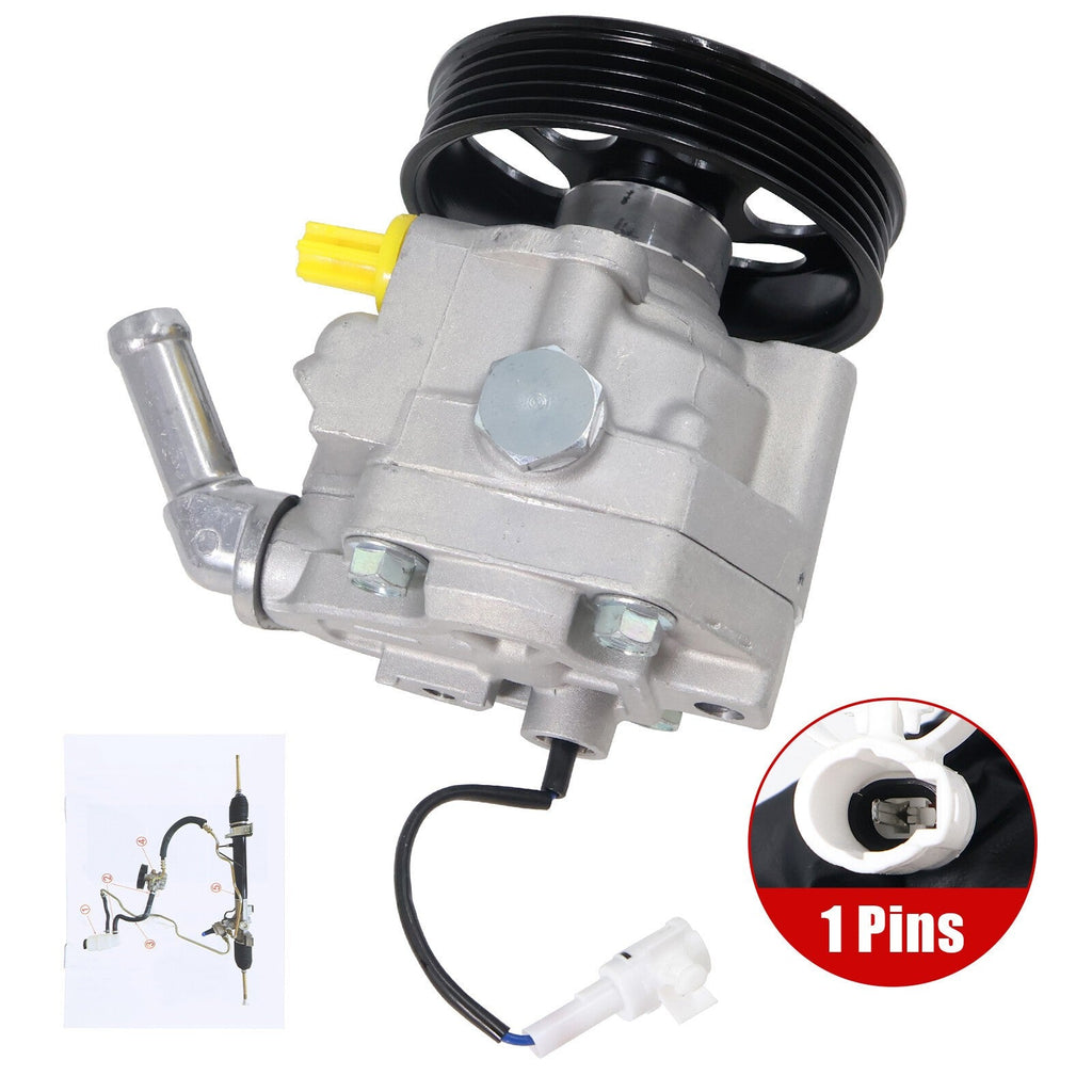 Power Steering Pump 34430FG010 for 08-12 Subaru Forester Impreza H4 2.5L Sedan
