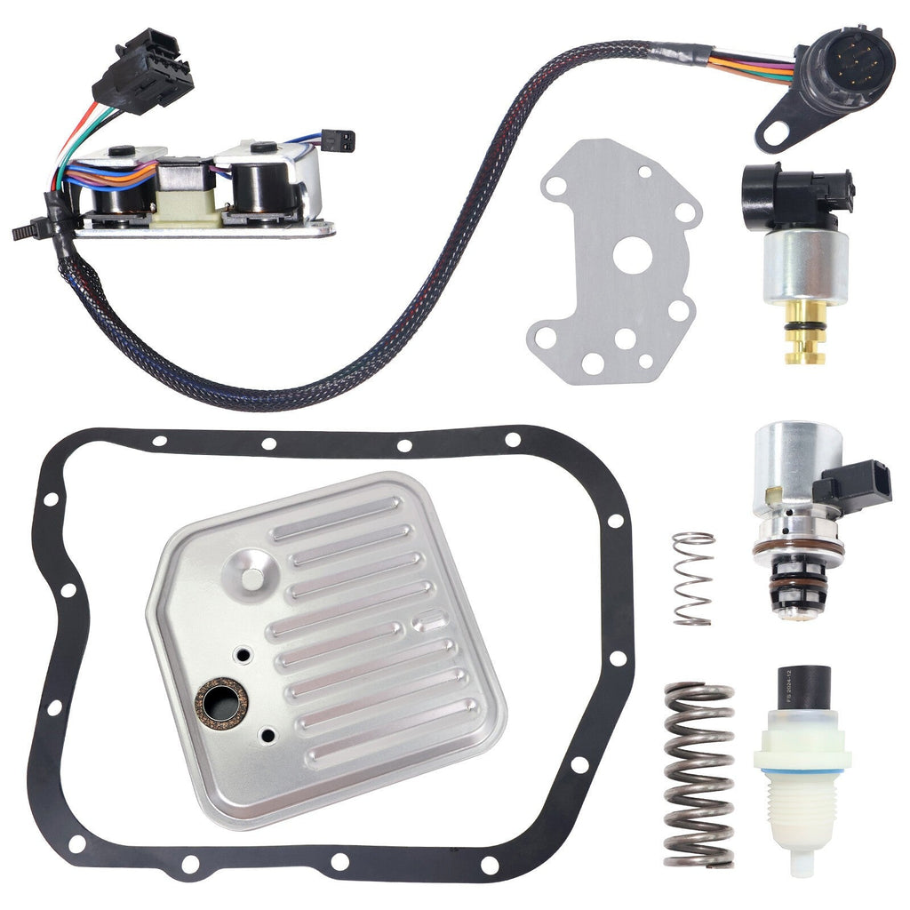 Dodge A518 A618 46RE 47RE 1998-99 Full Valve Body Solenoid Sensor Set