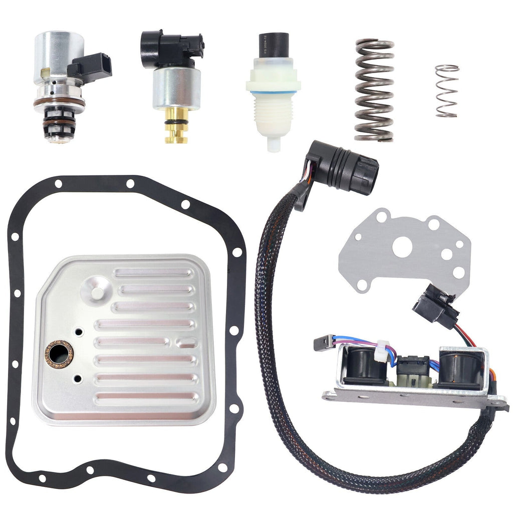 Dodge A518 A618 46RE 47RE 1998-99 Full Valve Body Solenoid Sensor Set