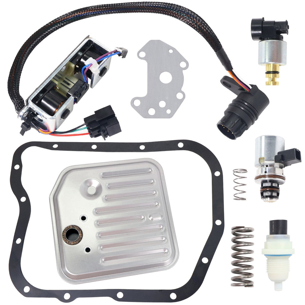 Dodge A518 A618 46RE 47RE 1998-99 Full Valve Body Solenoid Sensor Set
