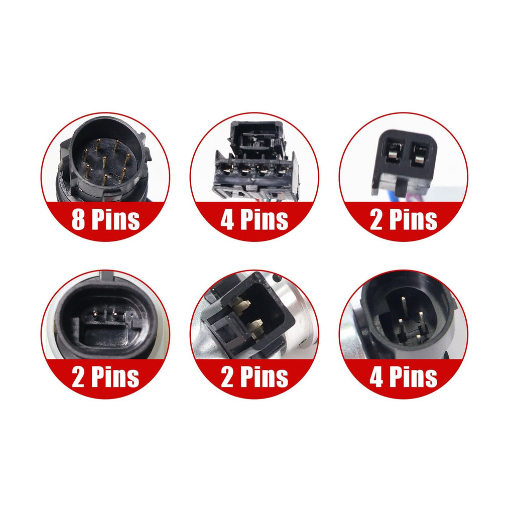 Dodge A518 A618 46RE 47RE 1998-99 Full Valve Body Solenoid Sensor Set