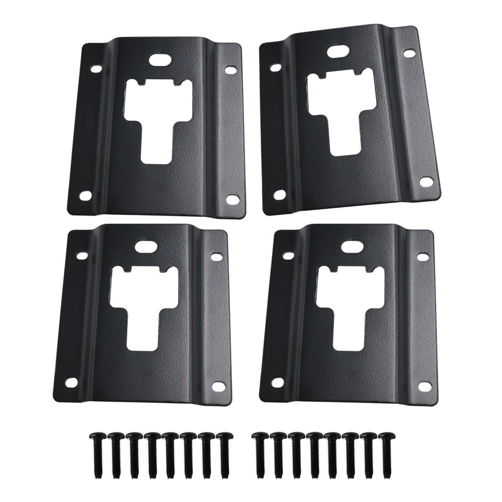 4x Truck Bed Tie Down Brackets for 2015-2021 Ford F150 3.0L Cargo Cargo