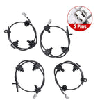 4x Front & Rear ABS Wheel Speed Sensors for Subaru B9 Tribeca H6 3.0L