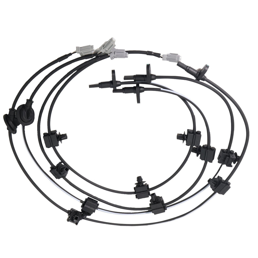 4x Front & Rear ABS Wheel Speed Sensors for Subaru B9 Tribeca H6 3.0L