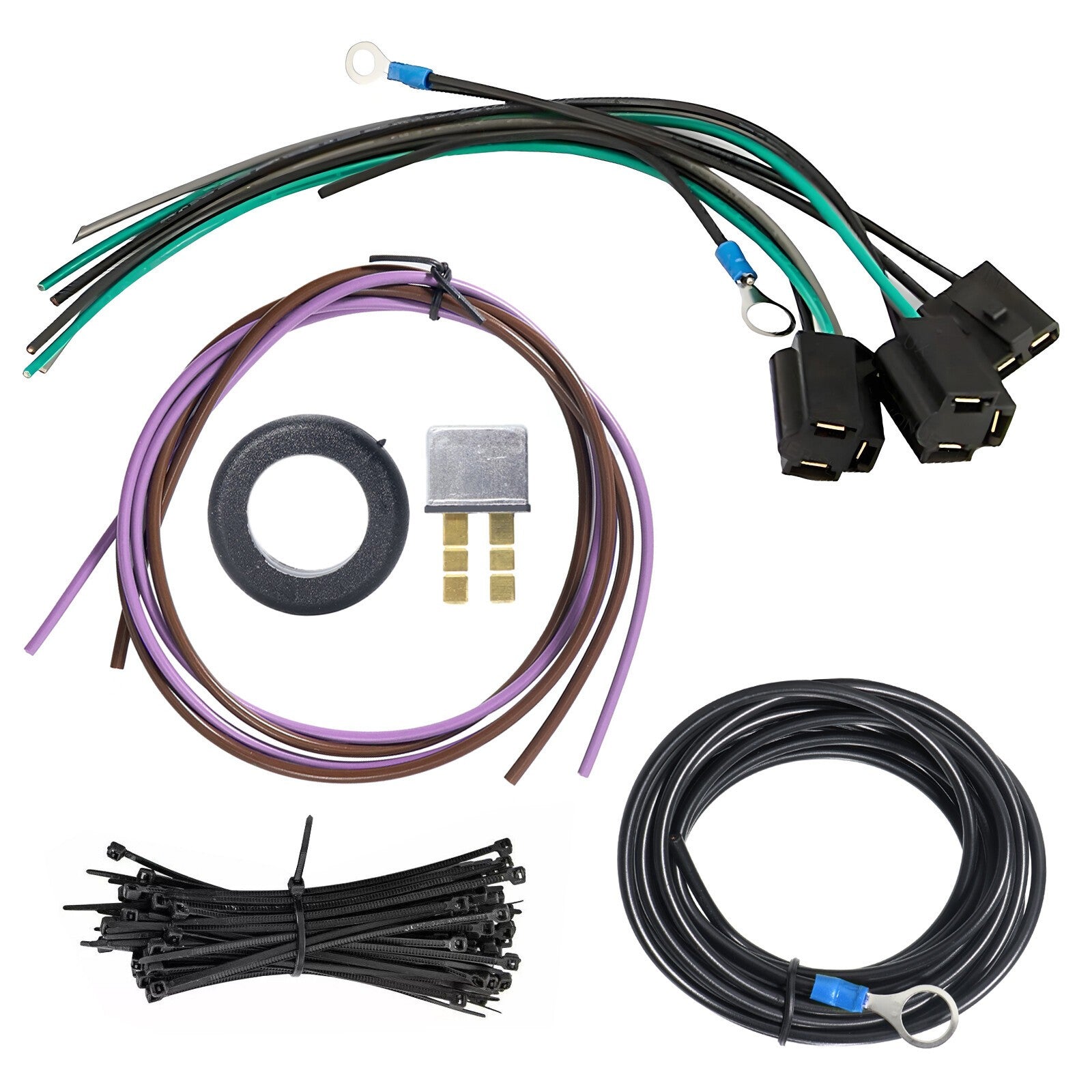 EZ Wiring 12 Circuit Hot Rod Wiring Harness for Easy Installation