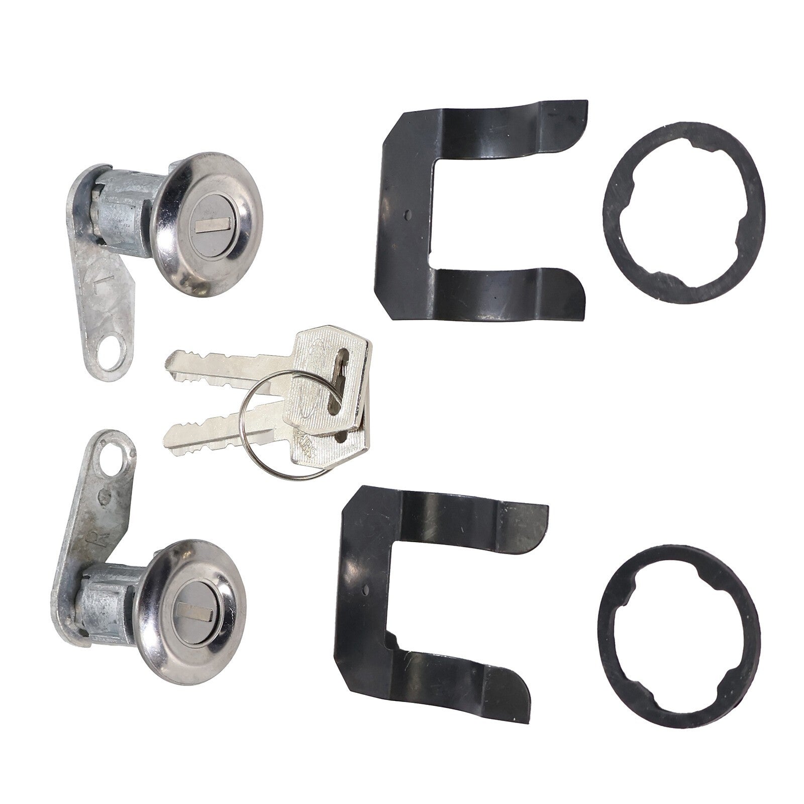 Door Lock Cylinder Set for Ford F-150 F-250 Mercury Colony Park D8BZ5421984A New