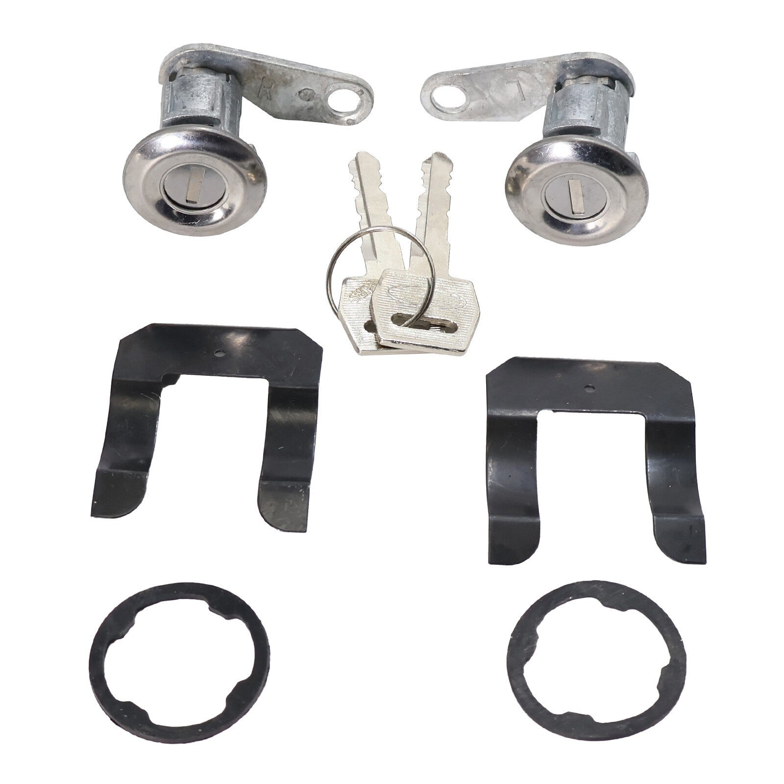 Door Lock Cylinder Set for Ford F-150 F-250 Mercury Colony Park D8BZ5421984A New