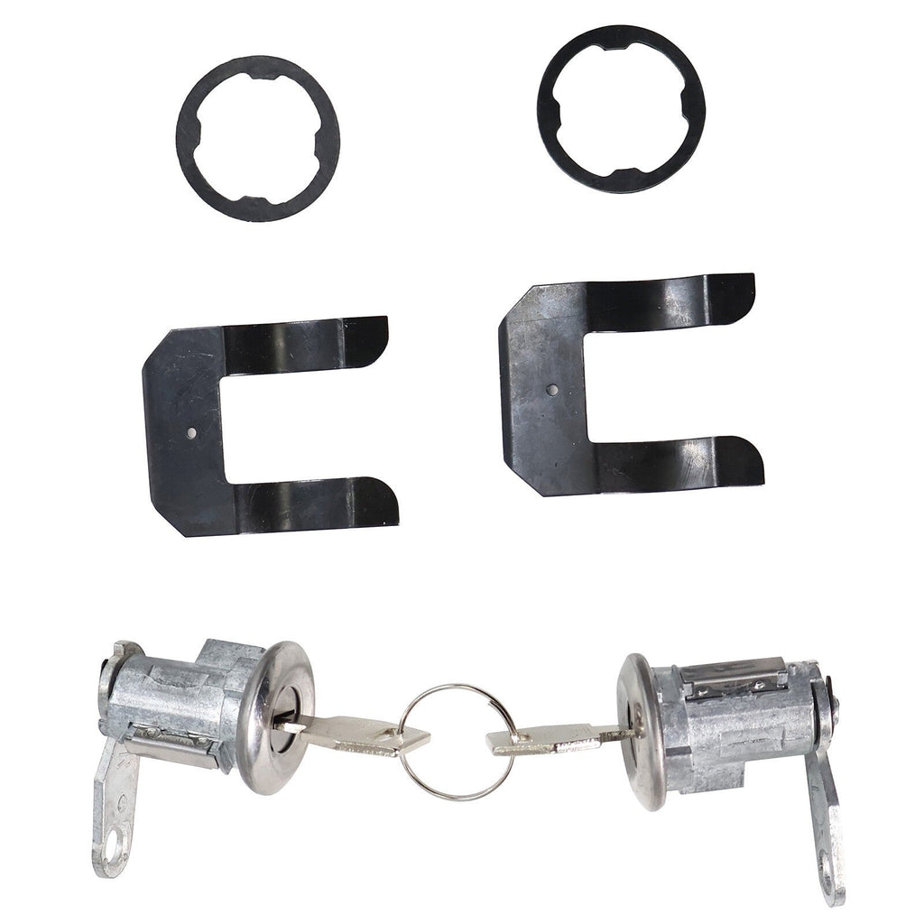 Door Lock Cylinder Set for Ford F-150 F-250 Mercury Colony Park D8BZ5421984A New