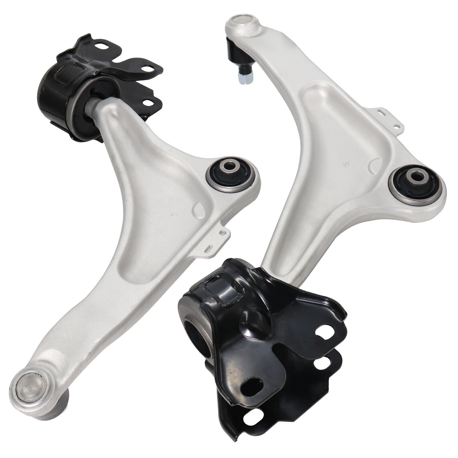 2Pcs Front Lower Control Arm w/ Ball Joint for Volvo S60 V60 Assembly
