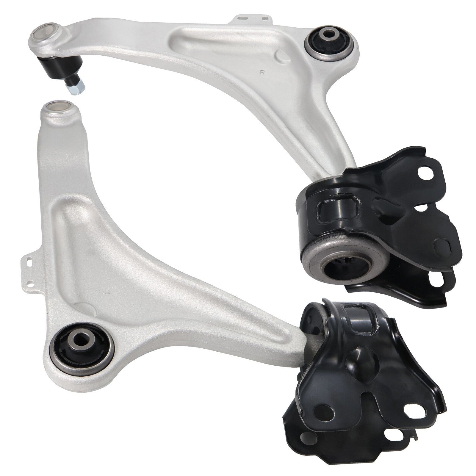 2Pcs Front Lower Control Arm w/ Ball Joint for Volvo S60 V60 Assembly