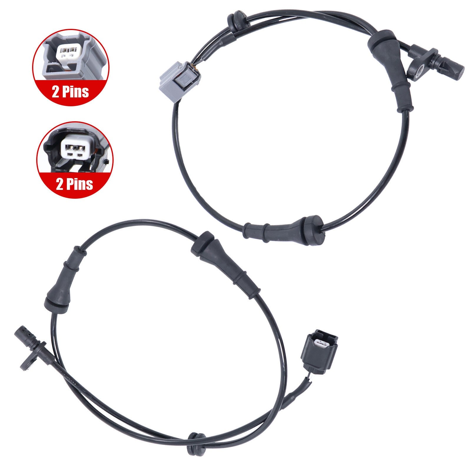 2Pcs ABS Speed Sensor Rear Left Right for Nissan Juke 1.6L 479001KA0A New