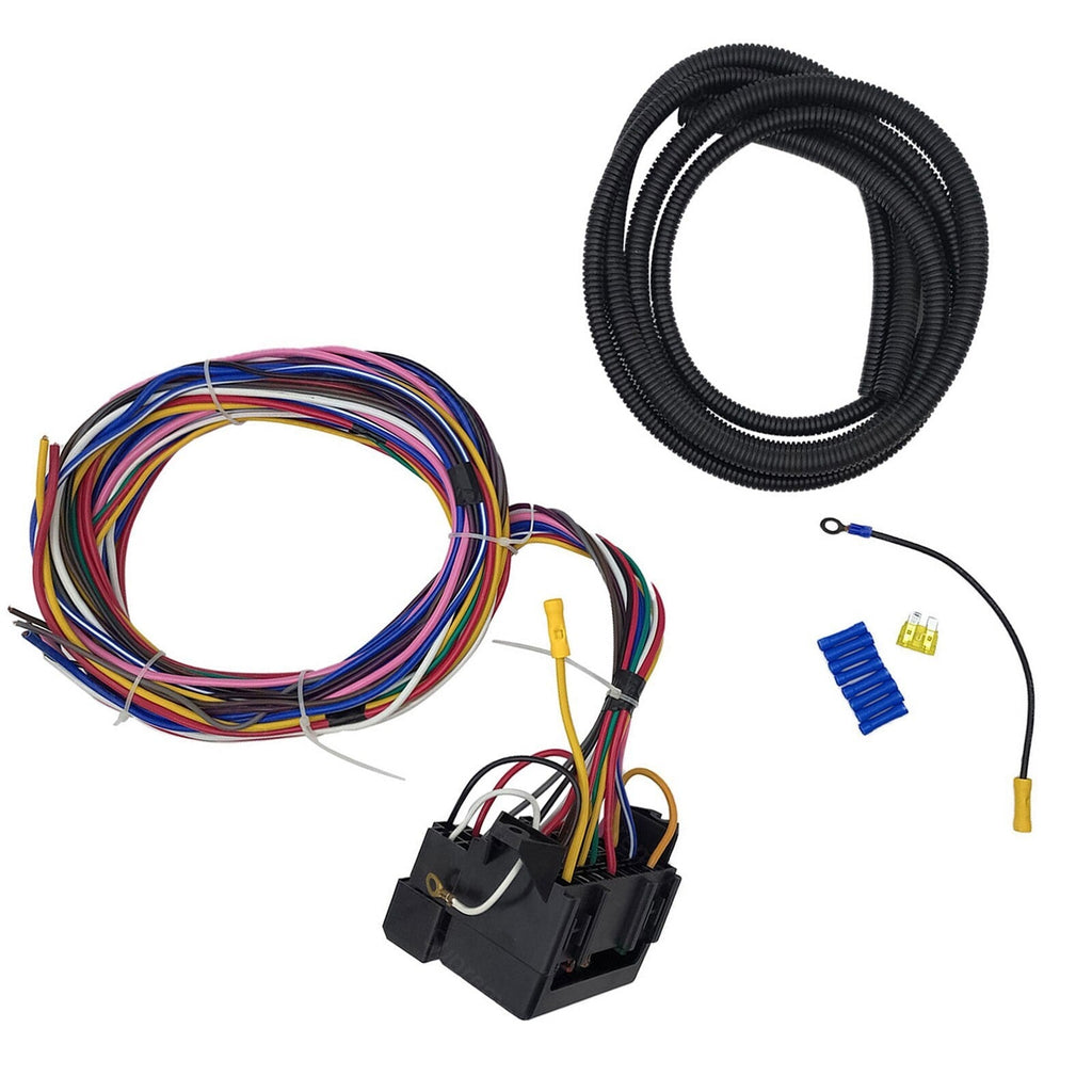 Muscle Car Hot Rod XL 12 Circuit Universal Street Rod Wiring Harness