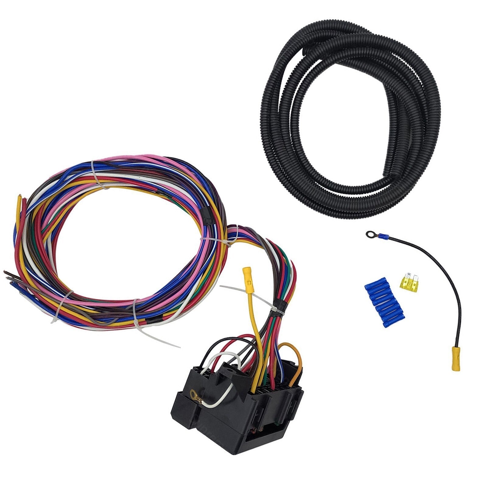 Muscle Car Hot Rod XL 12 Circuit Universal Street Rod Wiring Harness