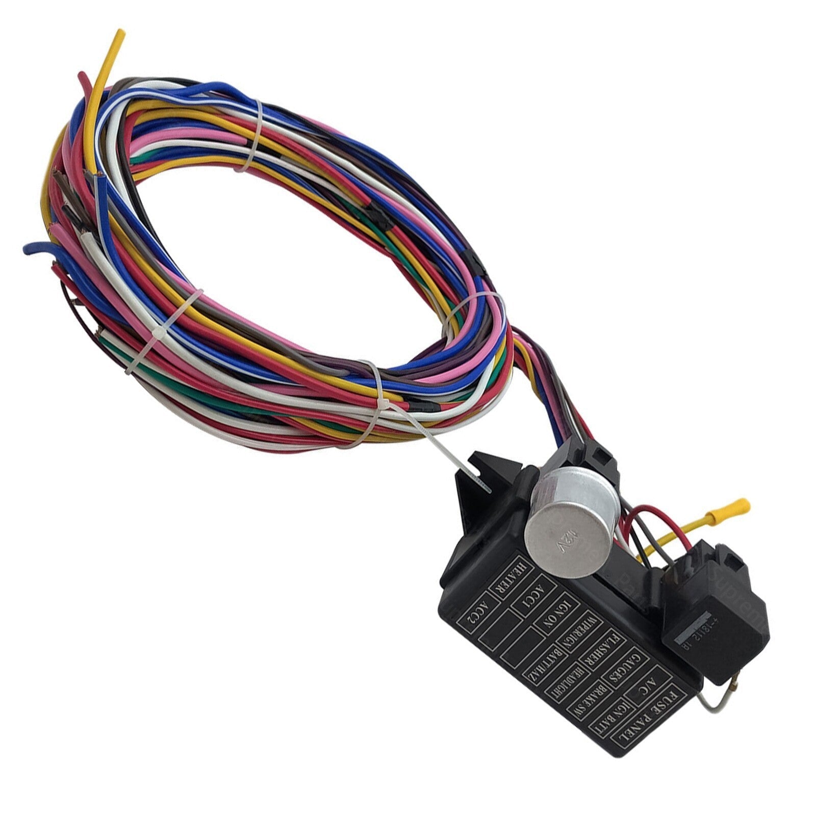 Muscle Car Hot Rod XL 12 Circuit Universal Street Rod Wiring Harness