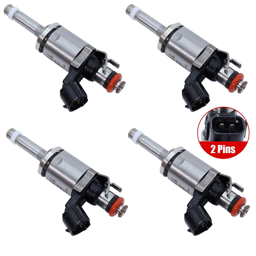 Set of 4 Fuel Injectors PY0113250 for Mazda CX-5 CX-9 2014-2018 2.5L