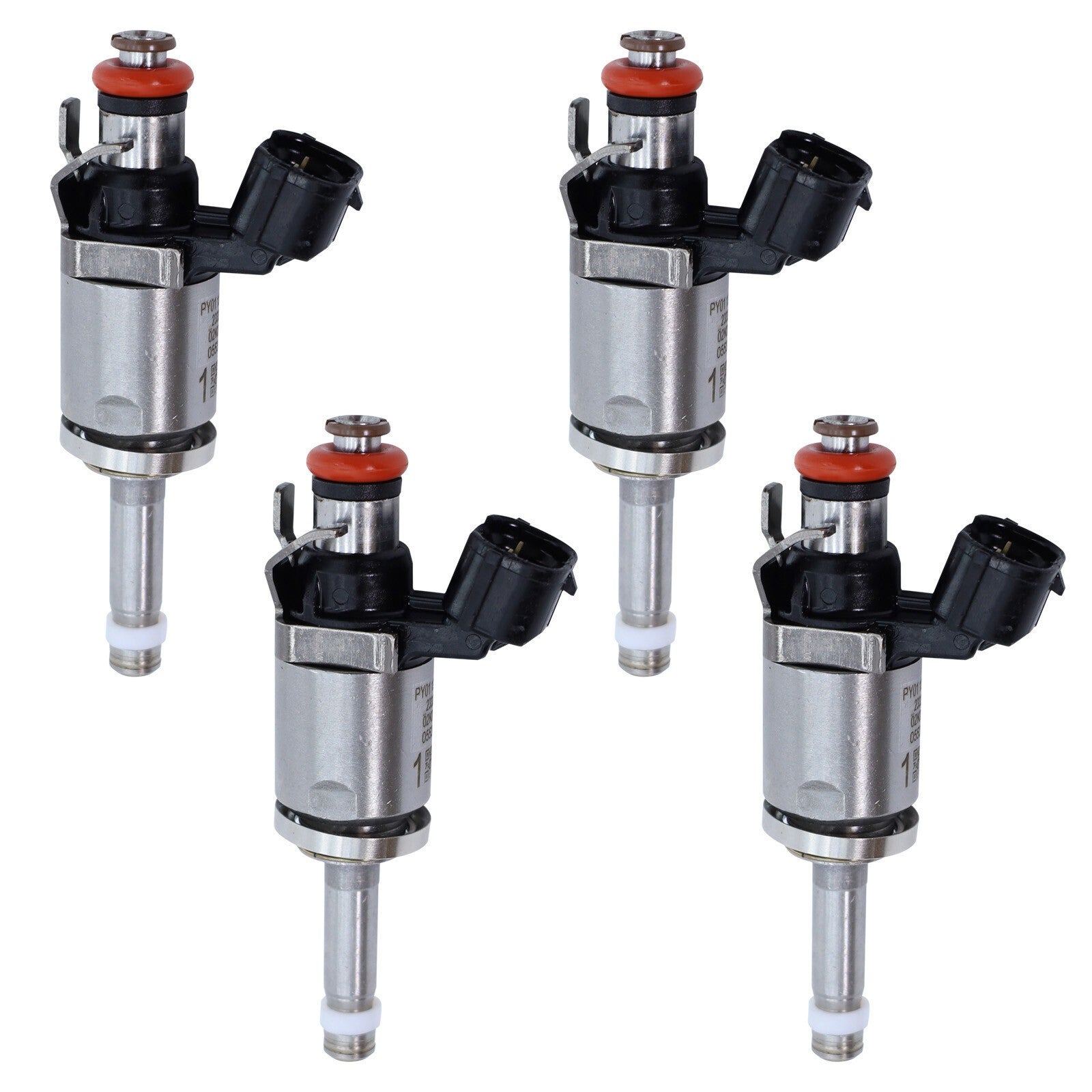 Set of 4 Fuel Injectors PY0113250 for Mazda CX-5 CX-9 2014-2018 2.5L