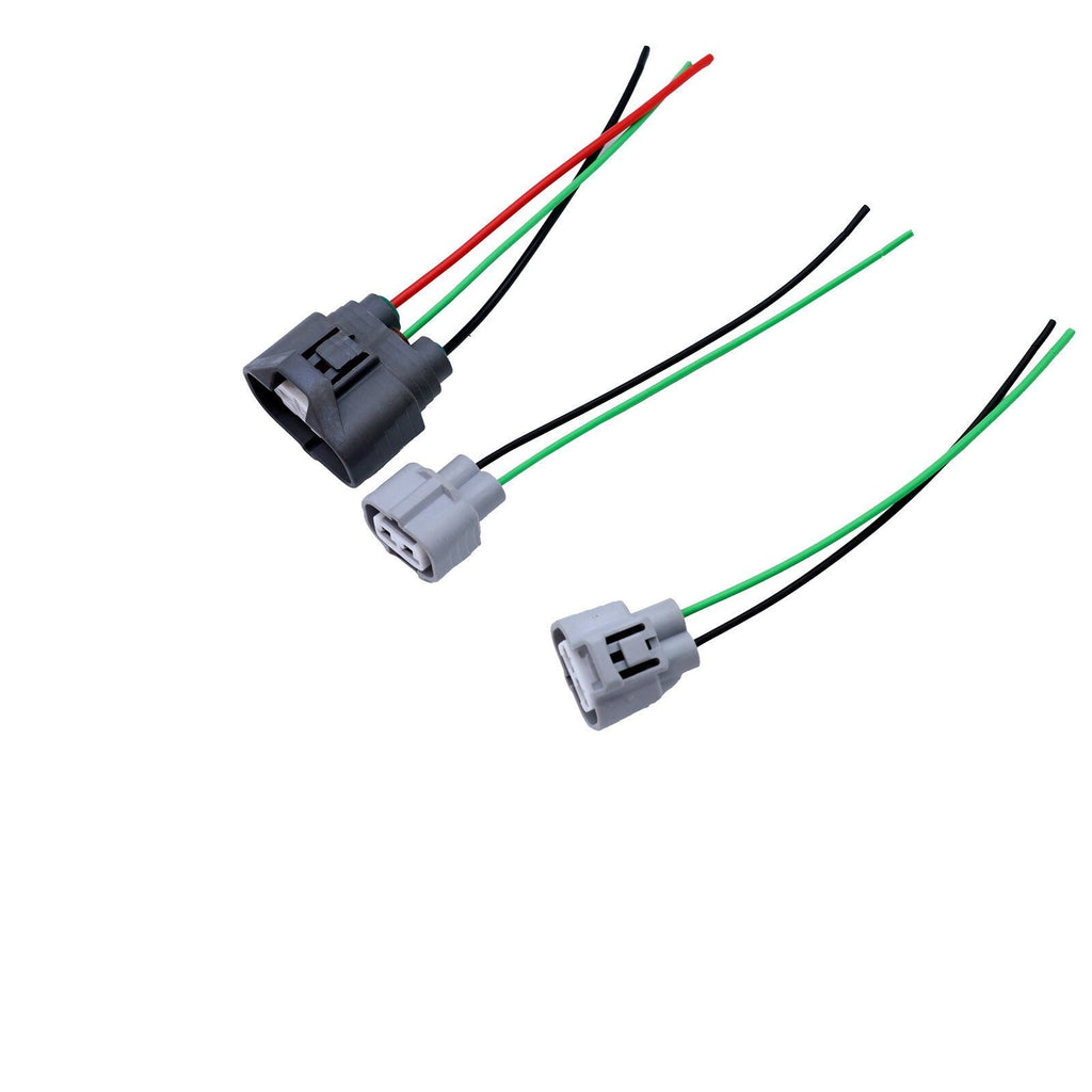 3PCS Cooling Fan Control Unit Connectors for Mitsubishi Lancer 2002-2007