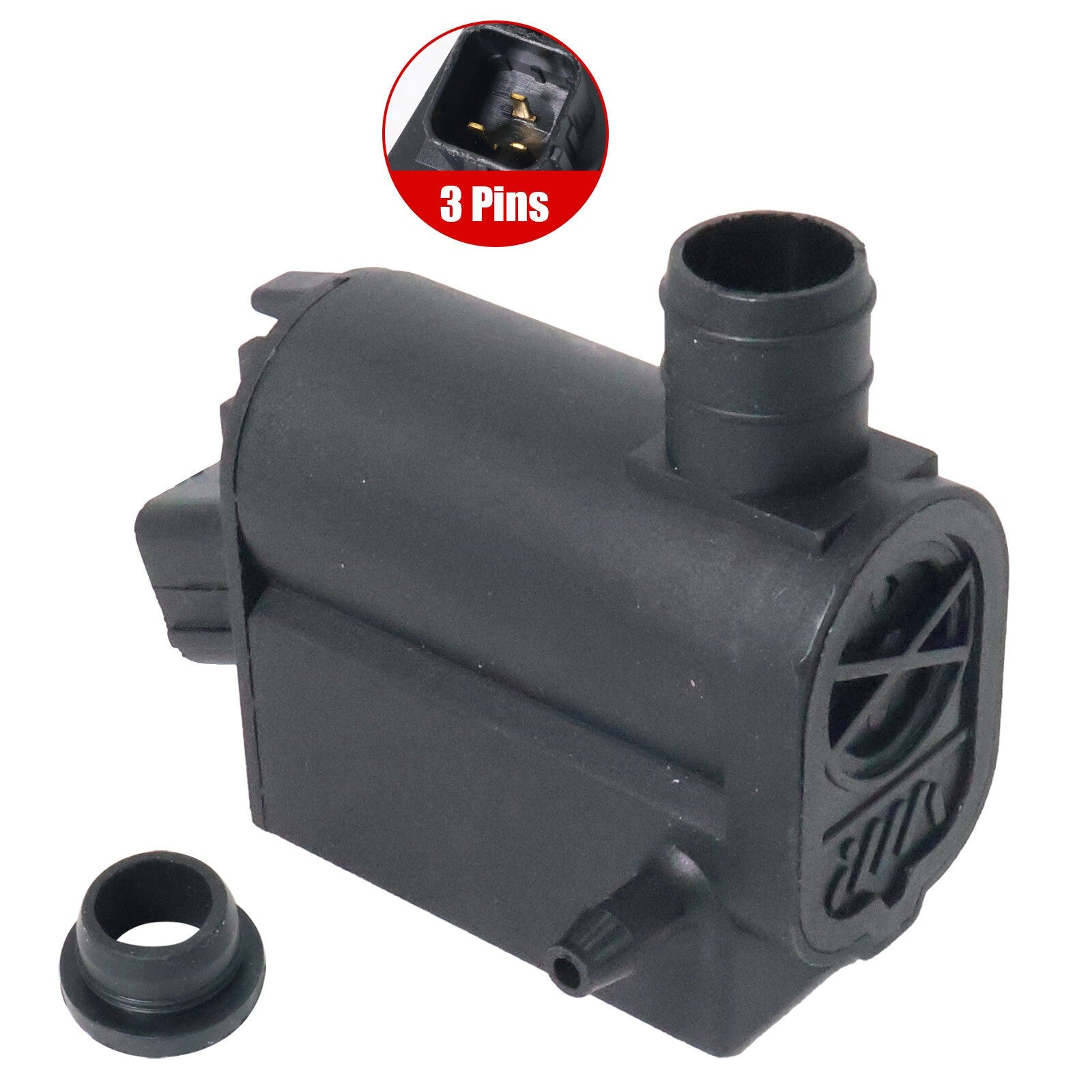 Windshield Washer Pump w/Grommet for Hyundai Accent Elantra Santa Fe 98510-26100