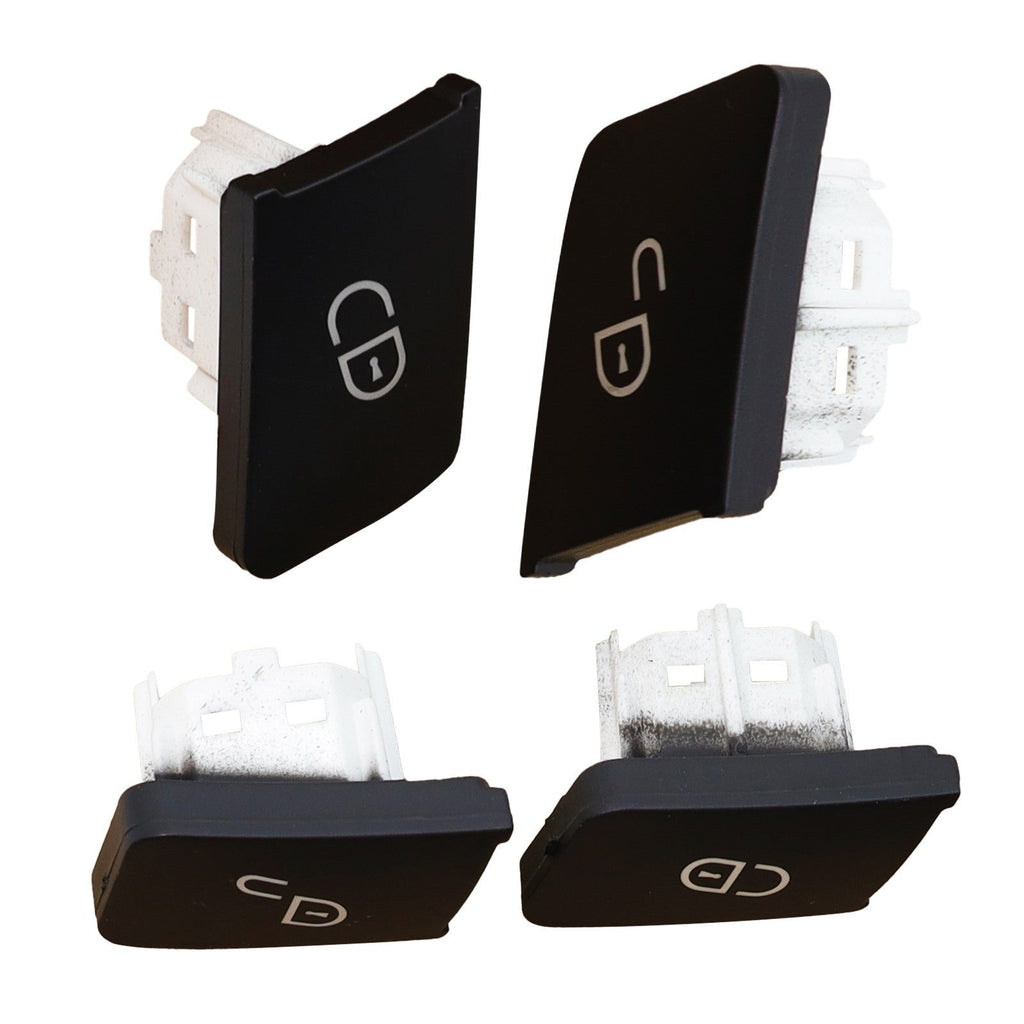 4x Door Lock Unlock Switch Button Left & Right for Mercedes W212 W204 C207 A207
