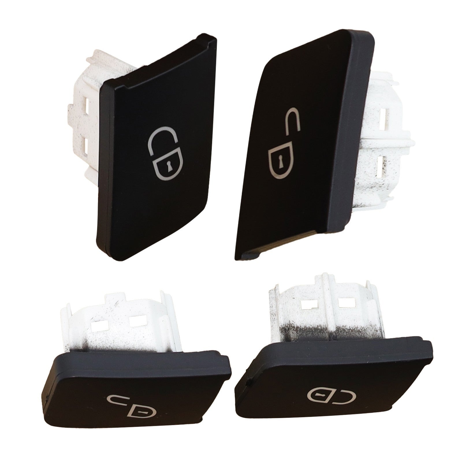 4x Door Lock Unlock Switch Button Left & Right for Mercedes W212 W204 C207 A207