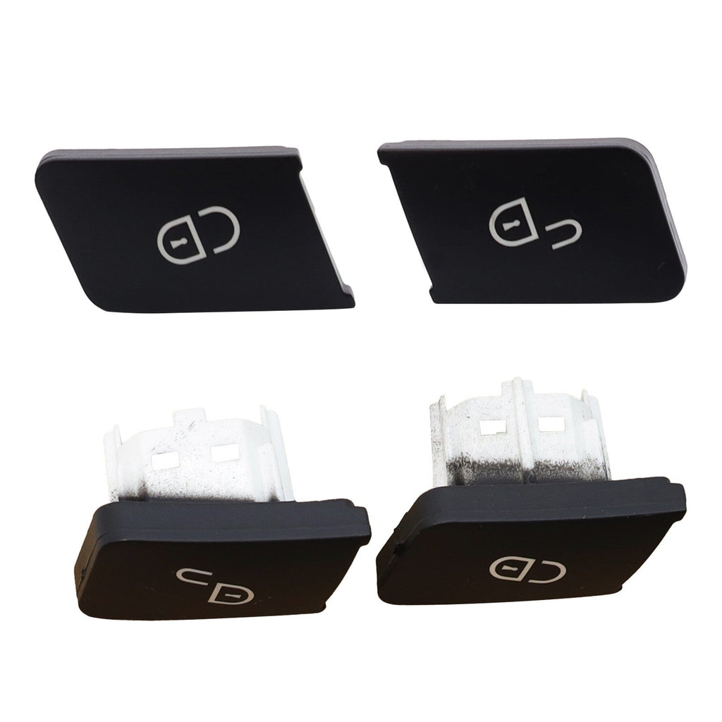 4x Door Lock Unlock Switch Button Left & Right for Mercedes W212 W204 C207 A207