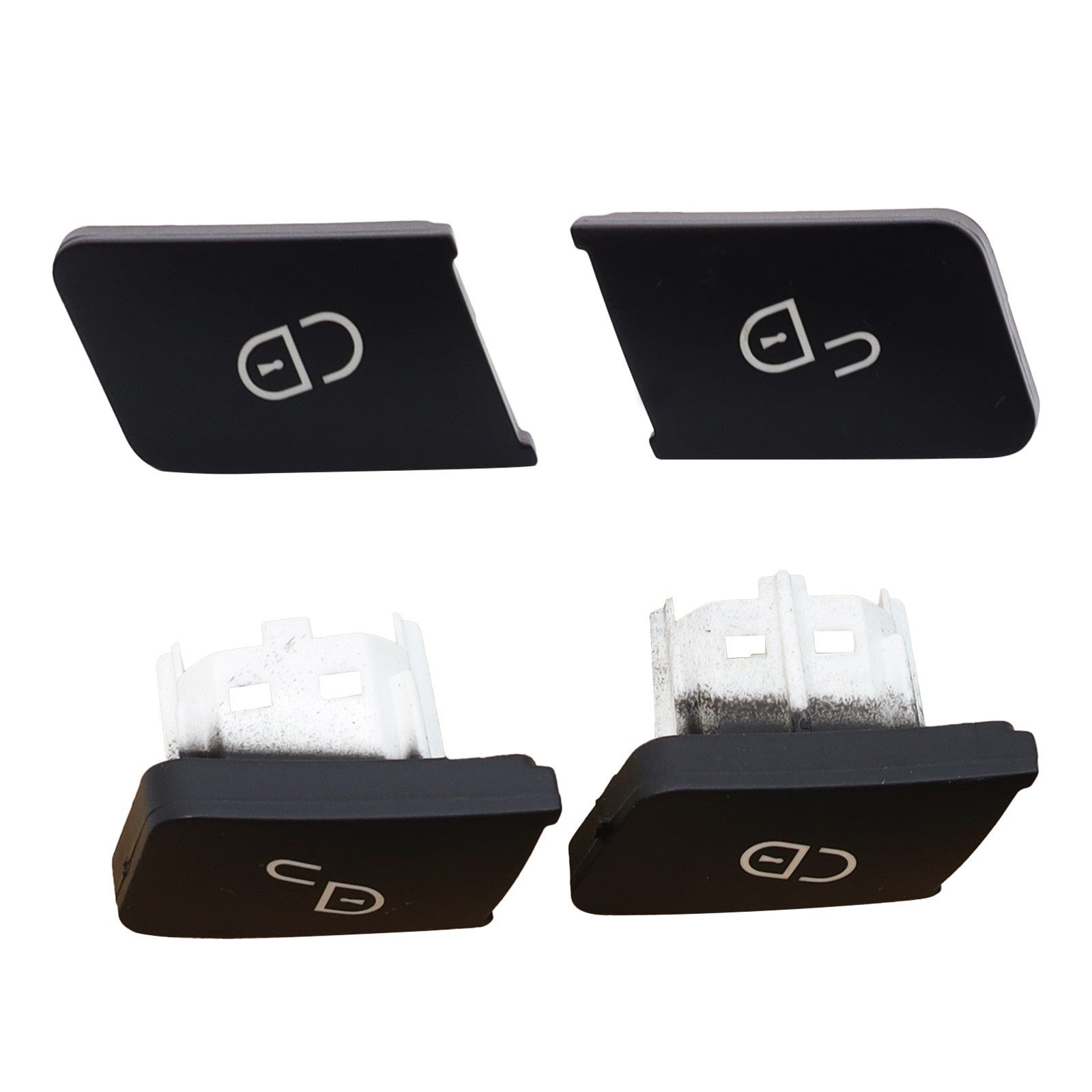 4x Door Lock Unlock Switch Button Left & Right for Mercedes W212 W204 C207 A207
