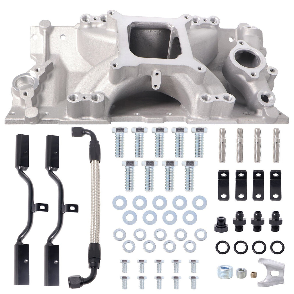 Chevy G30 GMC Truck EFI Single Plane Intake Manifold 300260 Fuel Injection