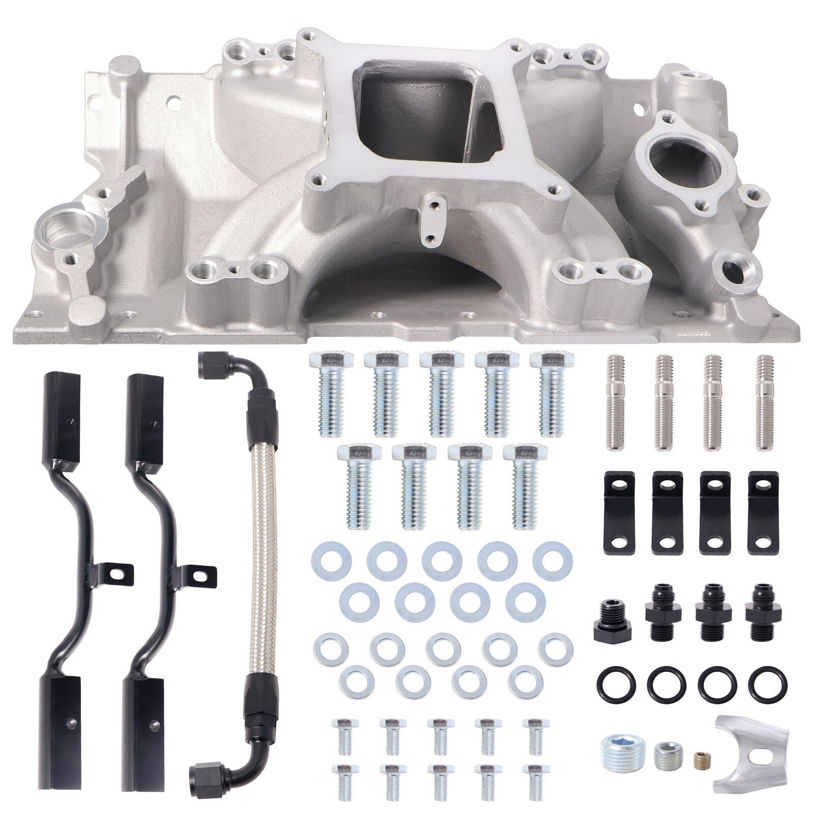 Chevy G30 GMC Truck EFI Single Plane Intake Manifold 300260 Fuel Injection