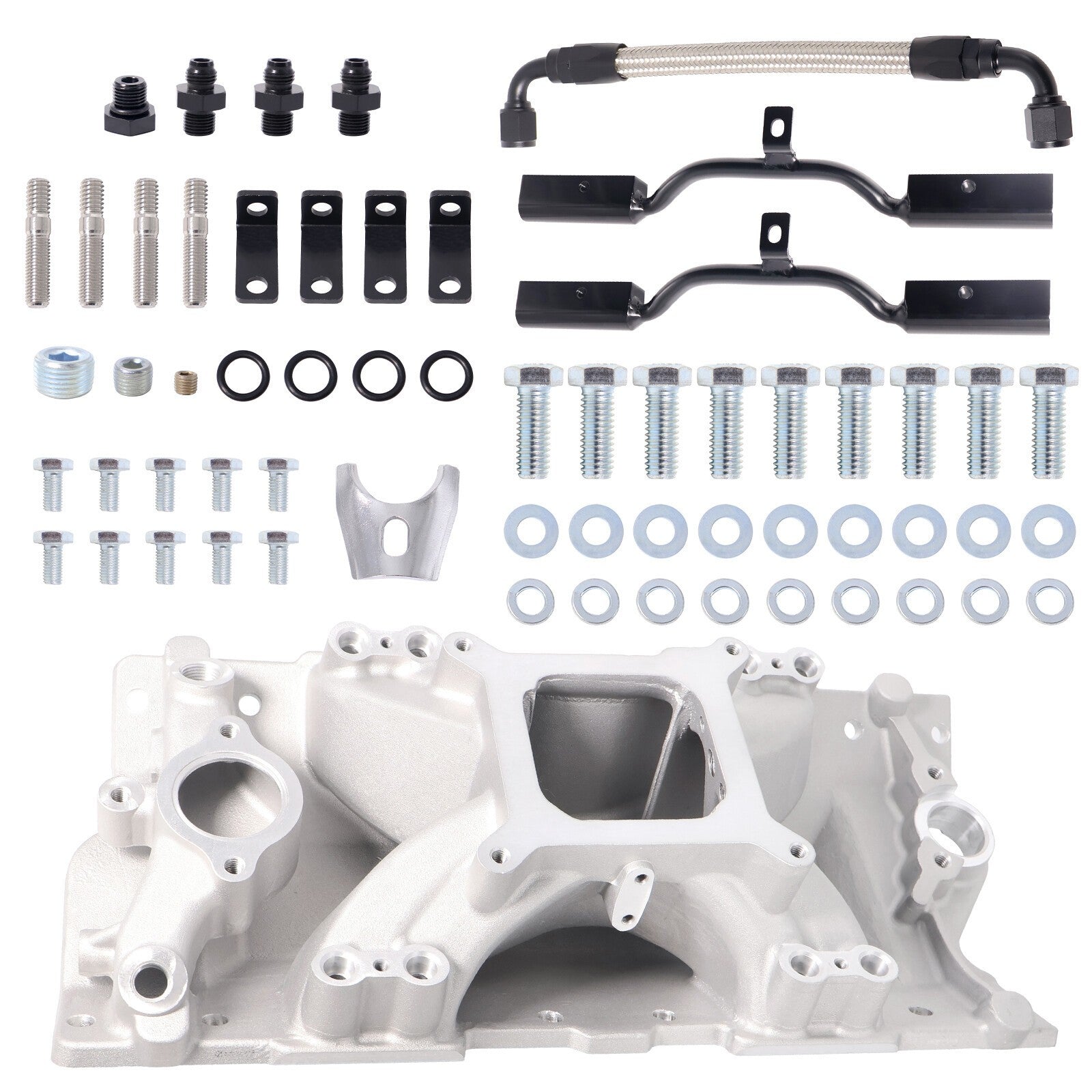 Chevy G30 GMC Truck EFI Single Plane Intake Manifold 300260 Fuel Injection