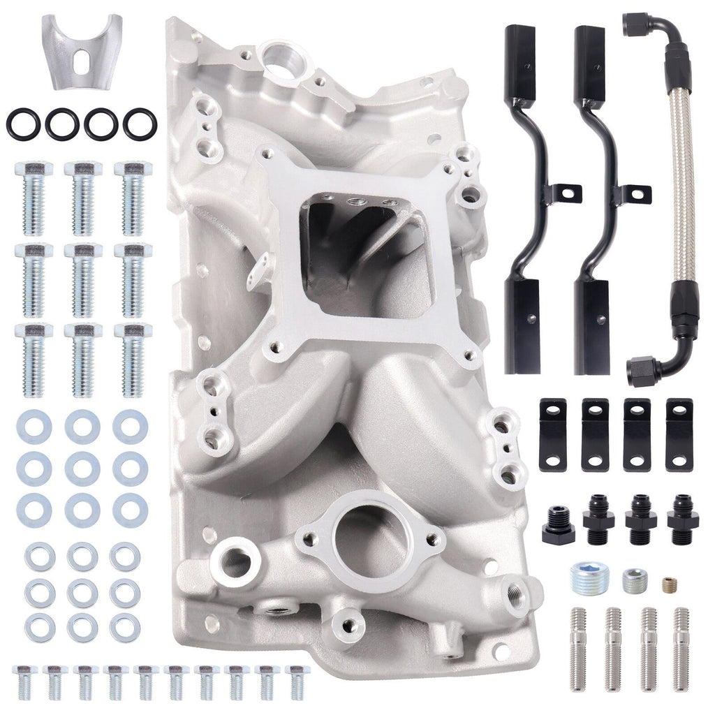 Chevy G30 GMC Truck EFI Single Plane Intake Manifold 300260 Fuel Injection