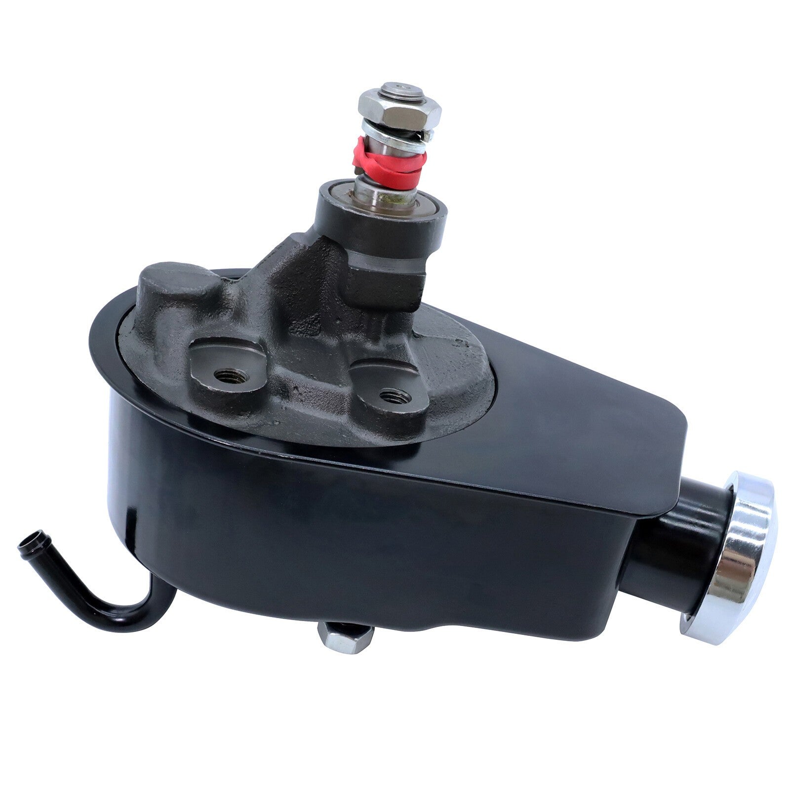 Black Saginaw Power Steering Pump for Small Big Block Chevy SBC BBC 350 454