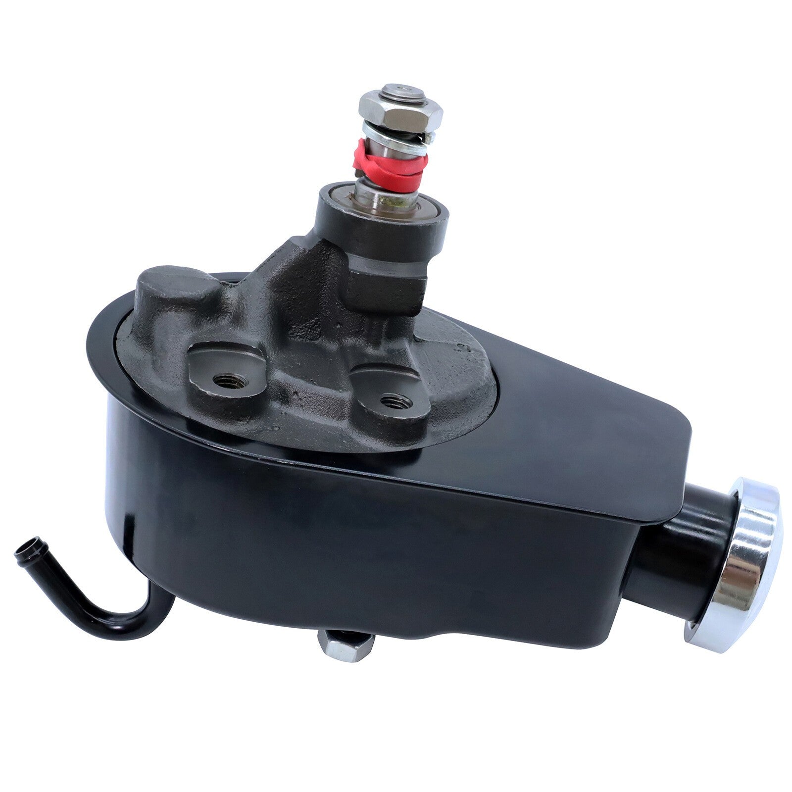 Black Saginaw Power Steering Pump for Small Big Block Chevy SBC BBC 350 454