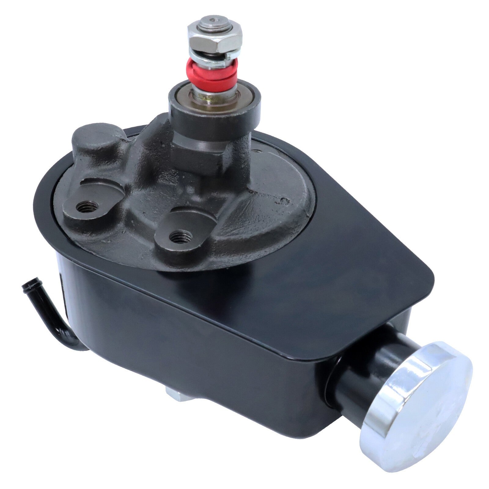 Black Saginaw Power Steering Pump for Small Big Block Chevy SBC BBC 350 454
