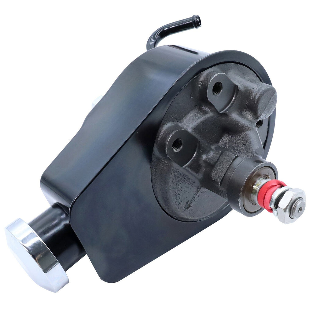 Black Saginaw Power Steering Pump for Small Big Block Chevy SBC BBC 350 454